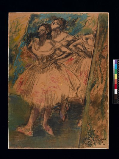 Dancer in the Wing by Edgar Degas